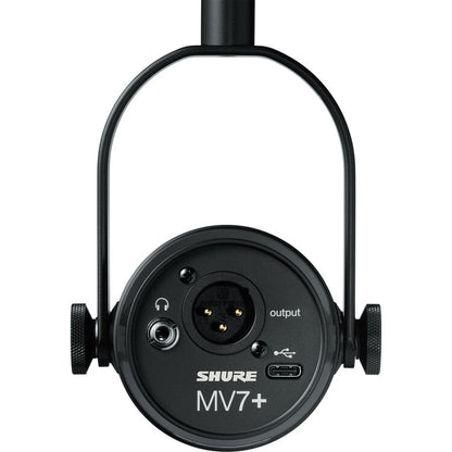 Shure MV7+-K Podcast XLR/USB Microphone Black