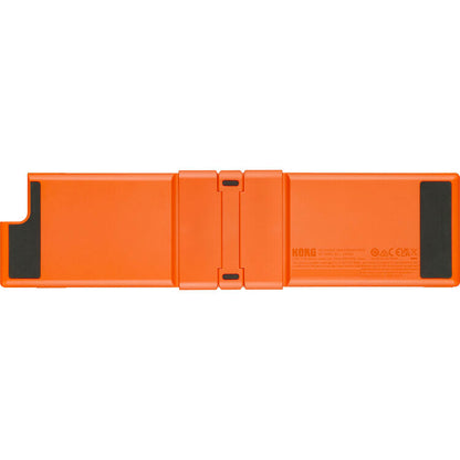 Korg nanoKEY Fold Slimline Foldable MIDI Keyboard Controller (Orange)