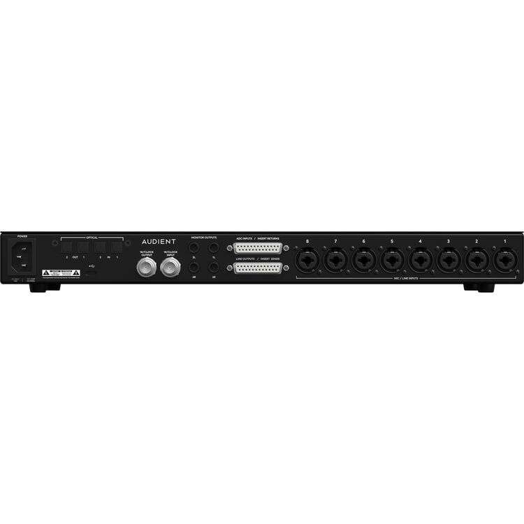 Audient iD48 USB 24-In 32-Out Audio Interface NAMM Display