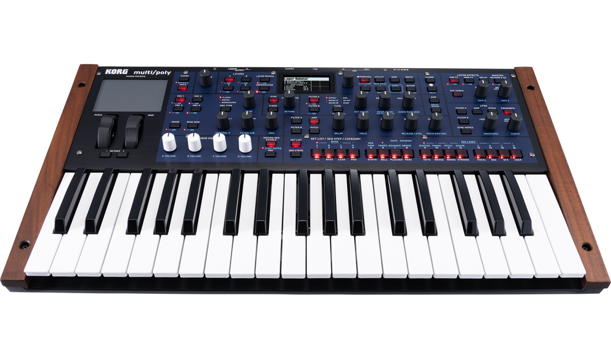 Korg Multi/Poly Analog-Modeling Synthesizer B-stock