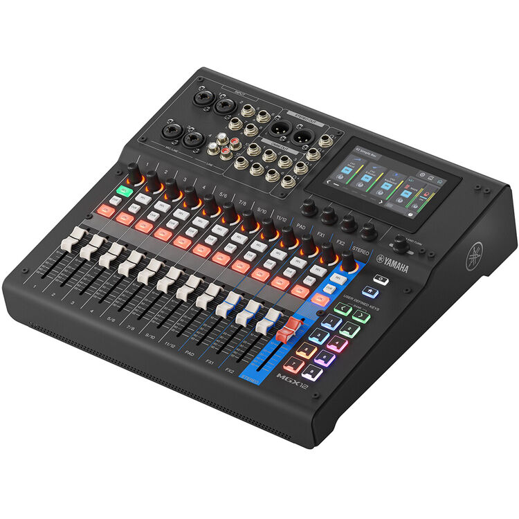 Yamaha MGX12 18-Channel Digital Mixing Console with Audio Interface Black
