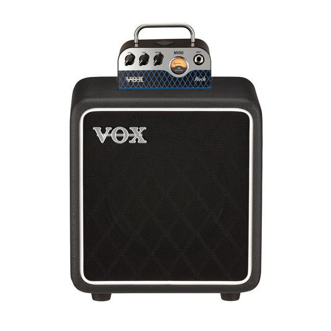 Vox MV50 CR Nutube Rock Guitar Amplifier 50 Watt Head and BC108" speaker cab