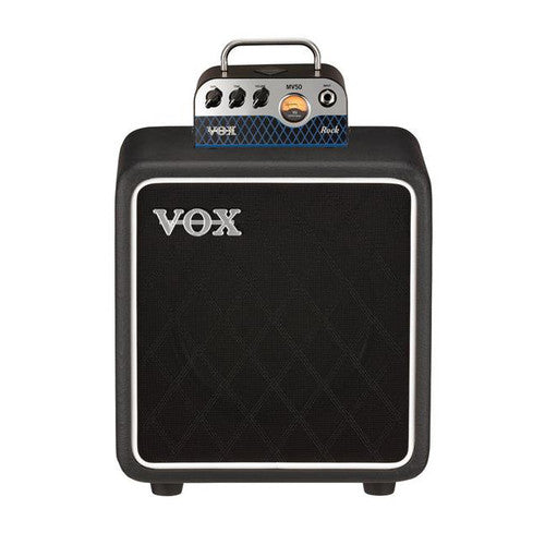 Vox MV50 CR Nutube Rock Guitar Amplifier 50 Watt Head and BC108" speaker cab