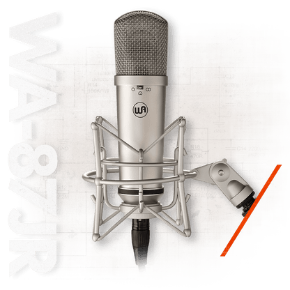 Warm Audio WA-87jr-N Nickel FET studio condenser microphone