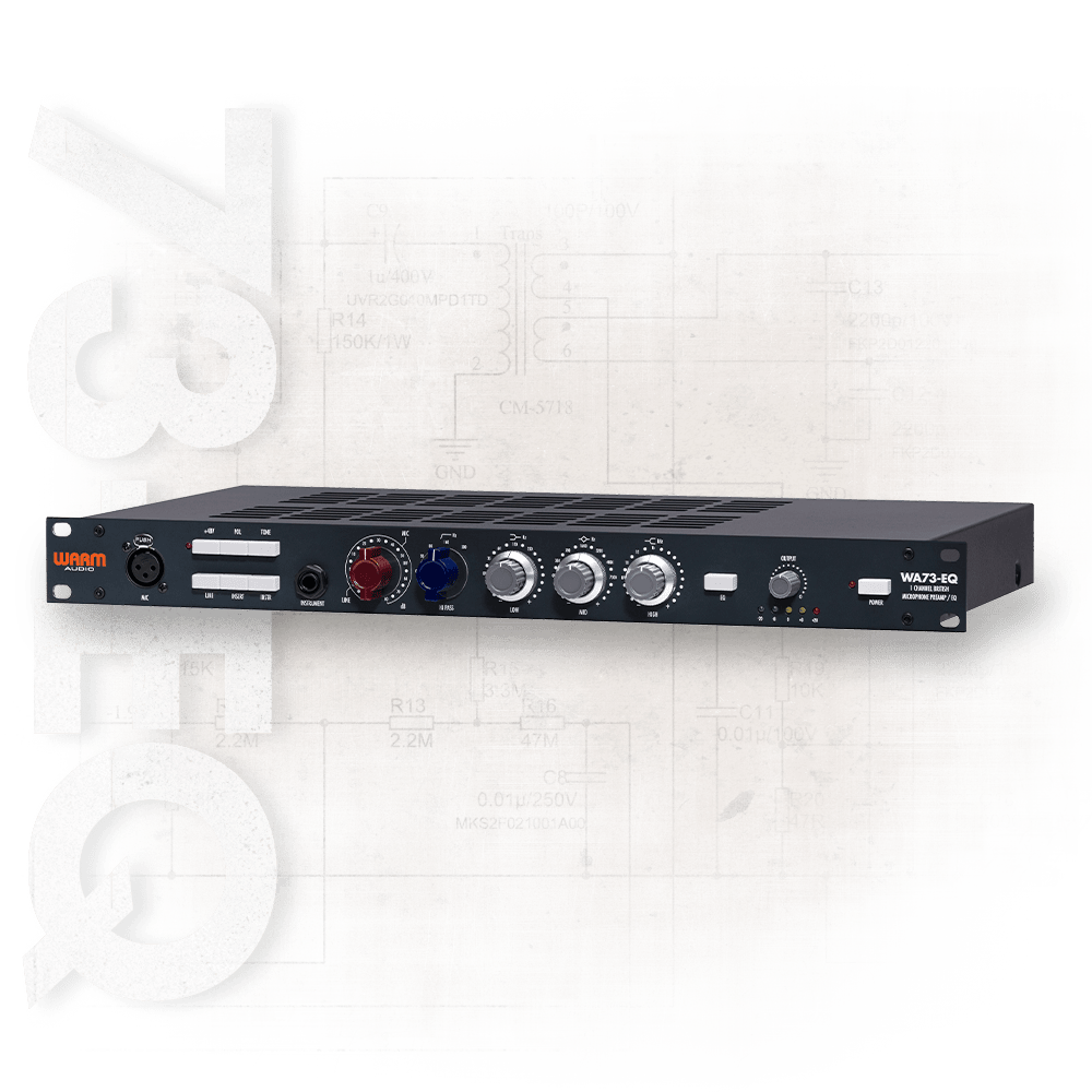 Warm Audio WA73-EQ Single-Channel British Mic Preamplifier + EQ