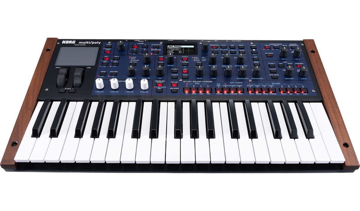 Korg Multi/Poly Analog-Modeling Synthesizer open box