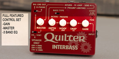 Quilter Labs InterBass 45 watt Bass Head