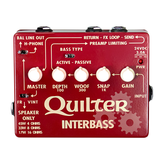 Quilter Labs InterBass 45 watt Bass Head