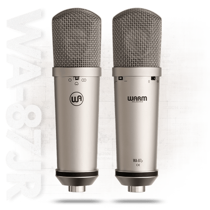 Warm Audio WA-87jr-N Nickel FET studio condenser microphone