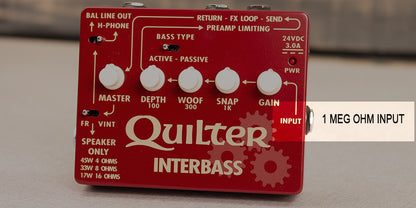 Quilter Labs InterBass 45 watt Bass Head