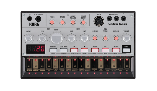 Korg Volca bass analogue bass machine
