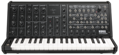 Korg MS-20 mini monophonic synthesizer keyboard
