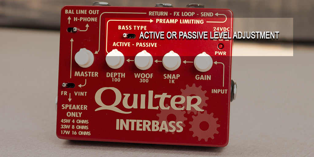 Quilter Labs InterBass 45 watt Bass Head
