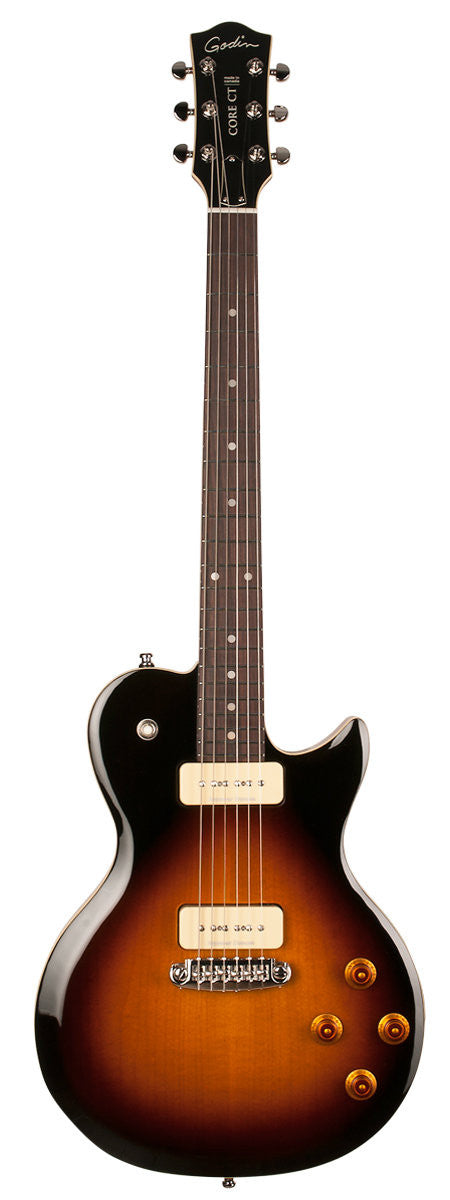 Godin Core CT P90 Sunburst GT SF with Bag Electric Guitar