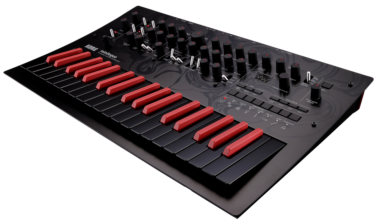 Korg miniloguebass 4-voice Polyphonic Analog Synthesizer