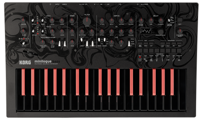 Korg miniloguebass 4-voice Polyphonic Analog Synthesizer