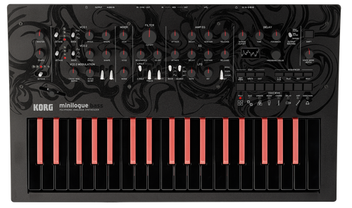 Korg miniloguebass 4-voice Polyphonic Analog Synthesizer