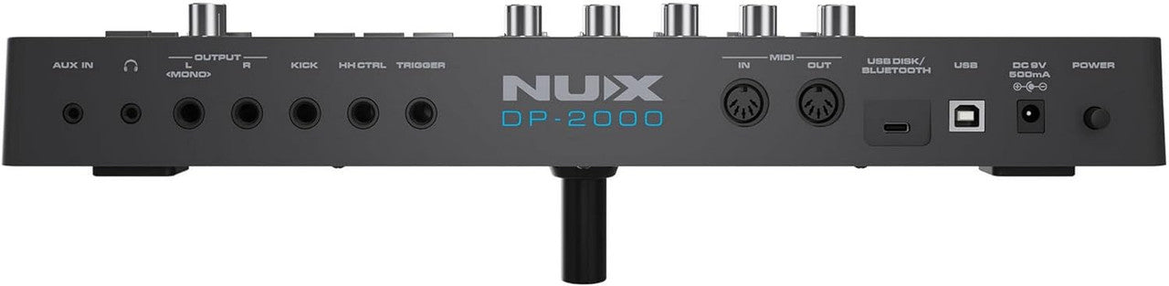 NUX DP-2000 8 Velocity Percussion Pad LED Lights On Board FXs Wave import