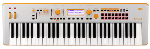Korg Kross 2 special edition GO Gray Orange 61 key synthesizer keyboard