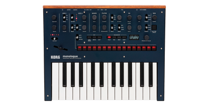 Korg monologue Analog Synthesizer Blue