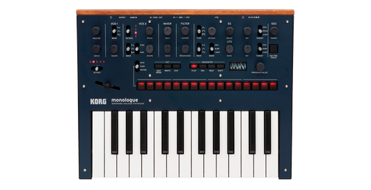 Korg monologue Analog Synthesizer Blue