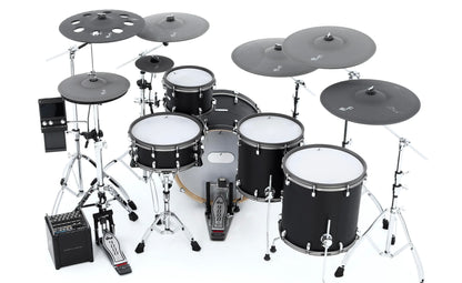 EFNOTE Pro 703x Special Electronic Drum Kit - Black Oak Finish