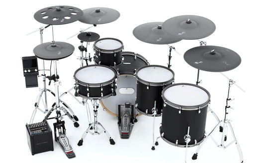 EFNOTE Pro 703x Special Electronic Drum Kit - Black Oak Finish