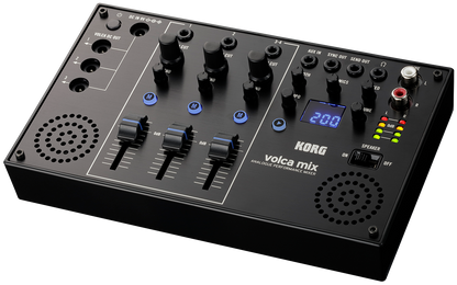 Korg Volca mix analogue performance mixer open box demo