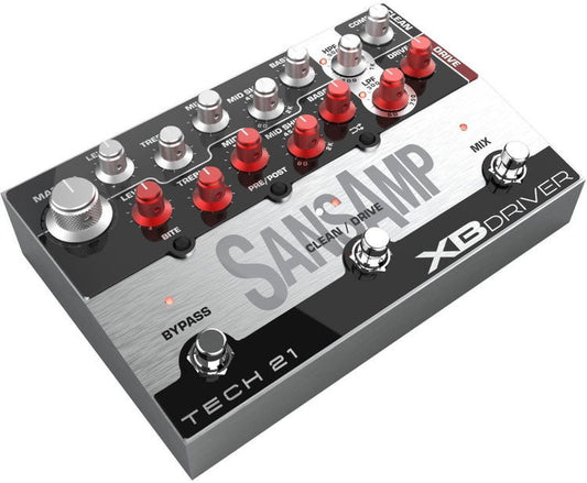 Tech 21 Sansamp XB Driver Bass Pedal open box