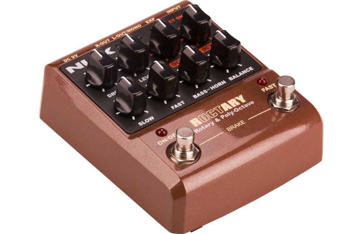 Nux ROCTARY Simulator & Polyphonic Octave Effects pedal