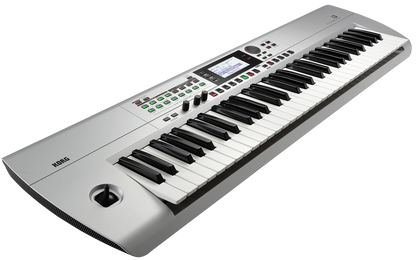 Korg i3 Music Workstation 61 keyboard Silver open box