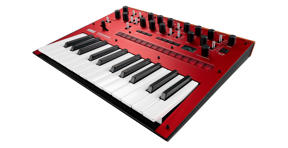 Korg monologue Analog Synthesizer Red