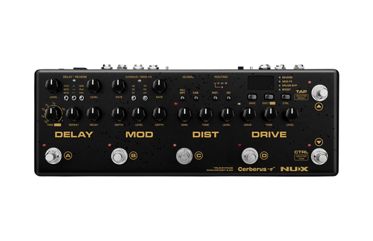 NUX Cerberus Integrated Effects & Controller guitar pedal