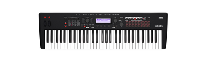 Korg Kross2 61 key Synthesizer Workstation Kross261MB with free Korg case open box