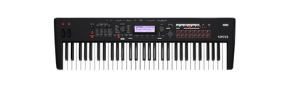 Korg Kross2 61 key Synthesizer Workstation Kross261MB with free Korg case open box