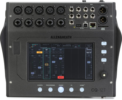 Allen & Heath CQ-12T 10-channel Digital Mixer with Padded Carry Bag