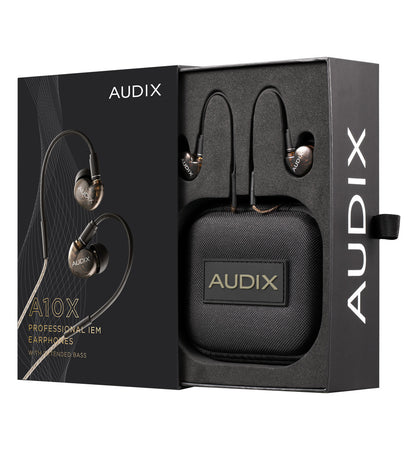 Audix A10X Studio Earphones with Extended Bass