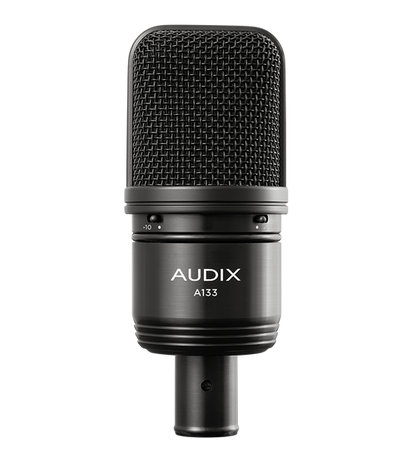 Audix A133 large diaphragm condenser microphone with pad and roll off