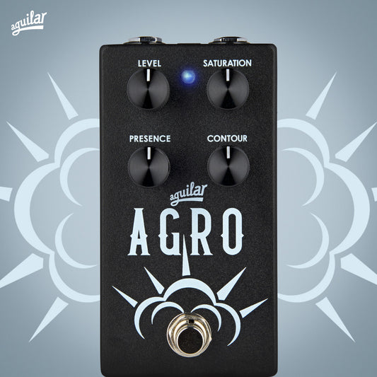 Aquilar AGROV2 Bass Overdrive pedal