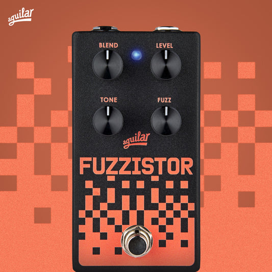 Aquilar Vintage FUZZISTORV2 inspired bass fuzz pedal open box