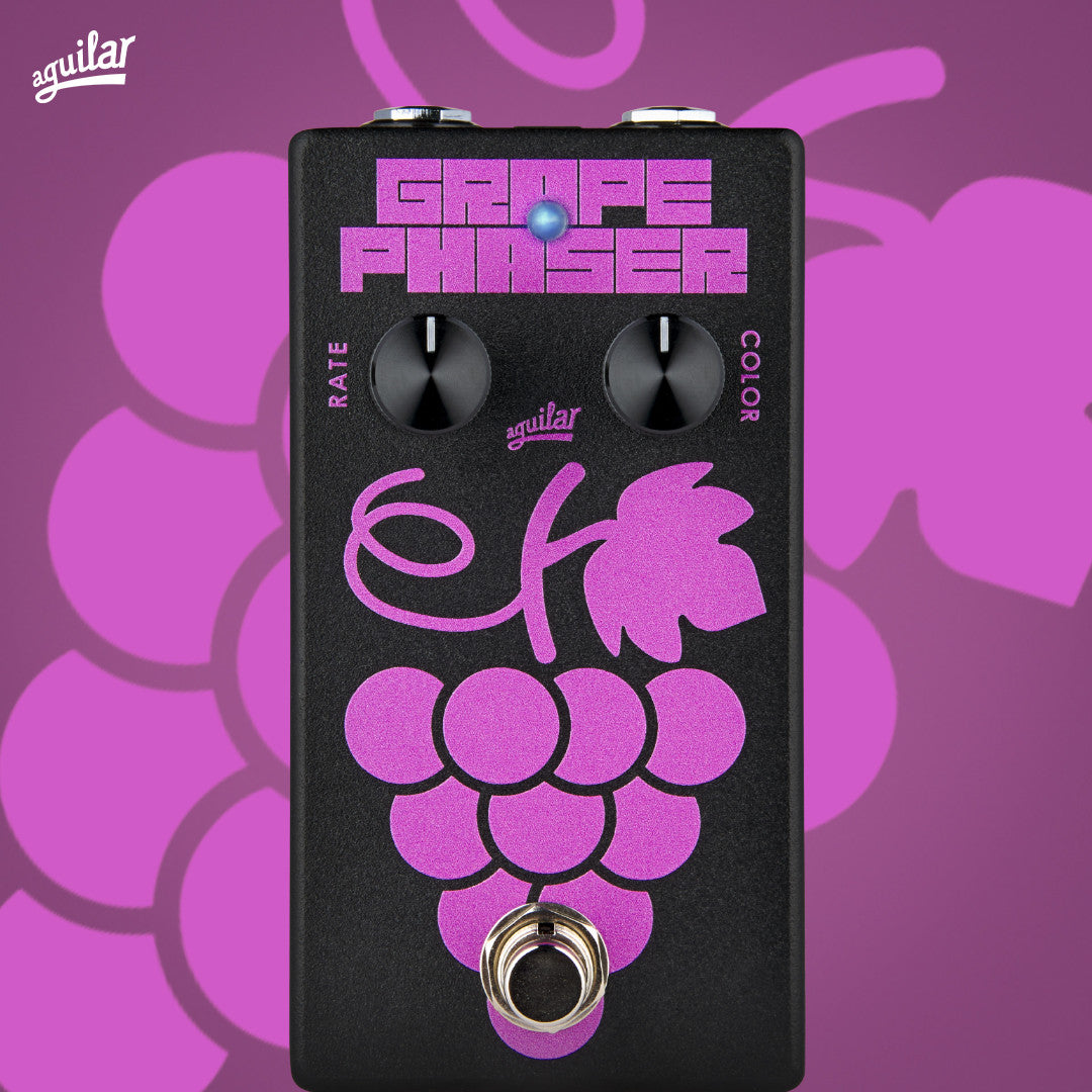 Aquilar Grapephaser V2 Analog Bass Phaser Pedal