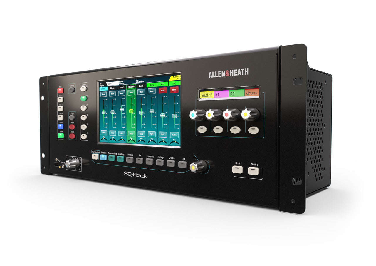 Allen & Heath SQ-Rack 48-Channel / 36-Bus Rackmount Digital Mixer