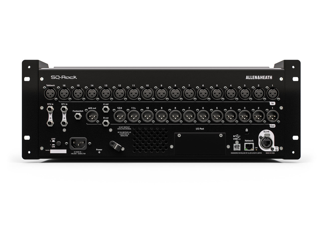 Allen & Heath SQ-Rack 48-Channel / 36-Bus Rackmount Digital Mixer
