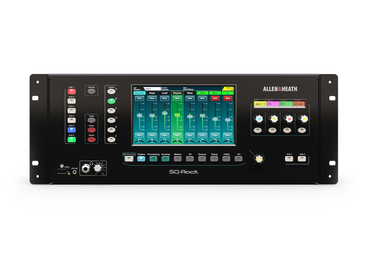 Allen & Heath SQ-Rack 48-Channel / 36-Bus Rackmount Digital Mixer