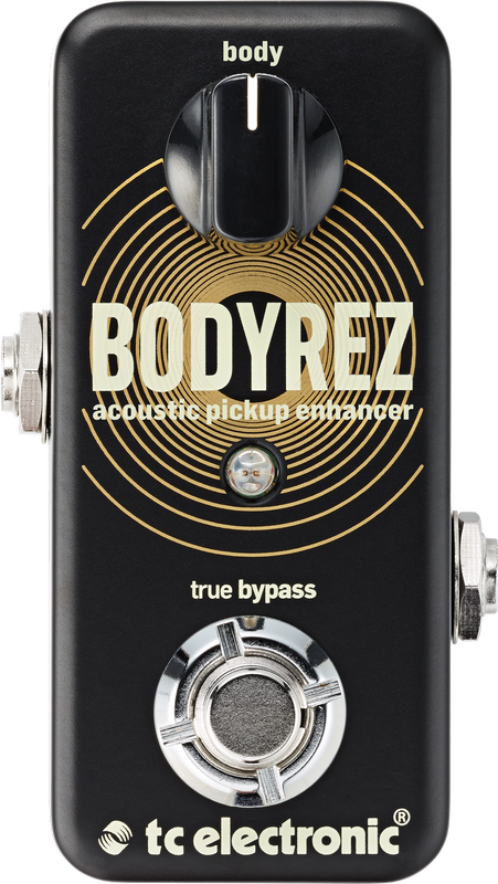 TC Electronics BodyRez Acoustic Pickup Enhancer effects pedal