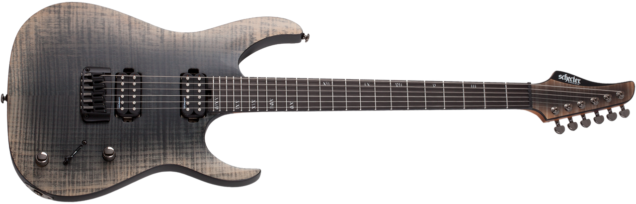 Schecter Banshee Mach-6 Fallout Burst 1410 Guitar