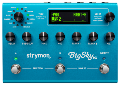 Strymon BigSky MX Multi Reverb guitar pedal
