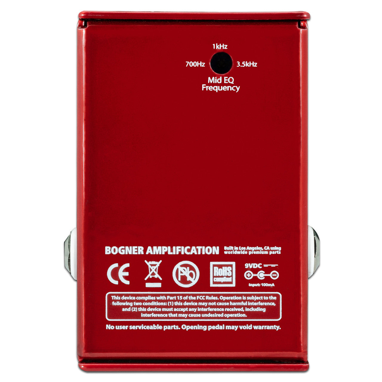 Bogner Ecstasy Red Mini guitar effects pedal