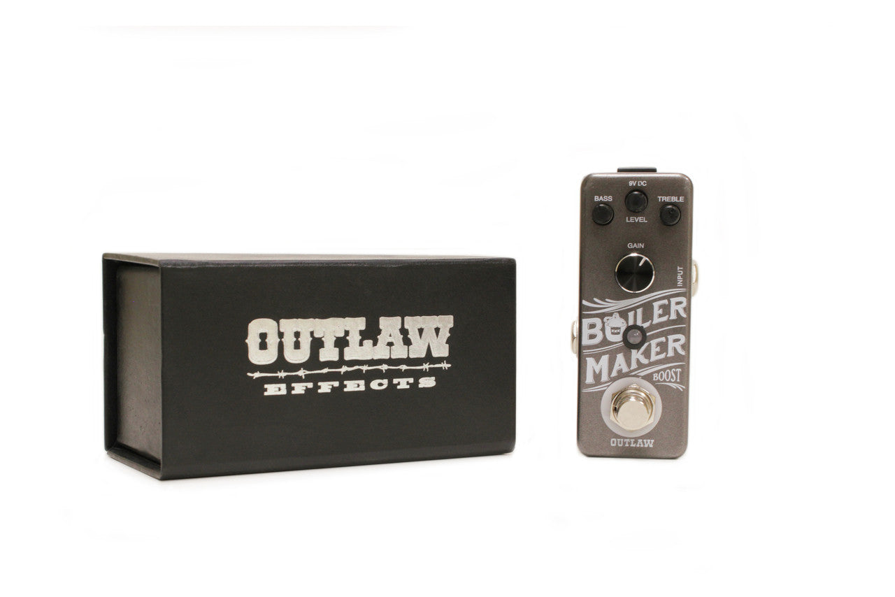 Outlaw Boilermaker Boost guitar effects pedal