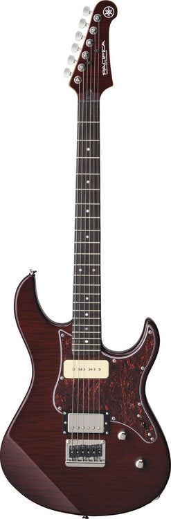 Yamaha PAC611HFM RTB root beer electric guitar